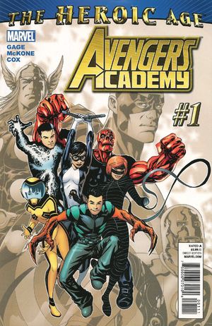 cover Avengers Academy #1